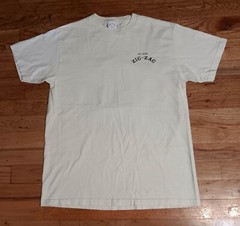 Zig Zag Rolling Papers t-shirt organic hemp NEW nwot pot ganja hippie marijuana