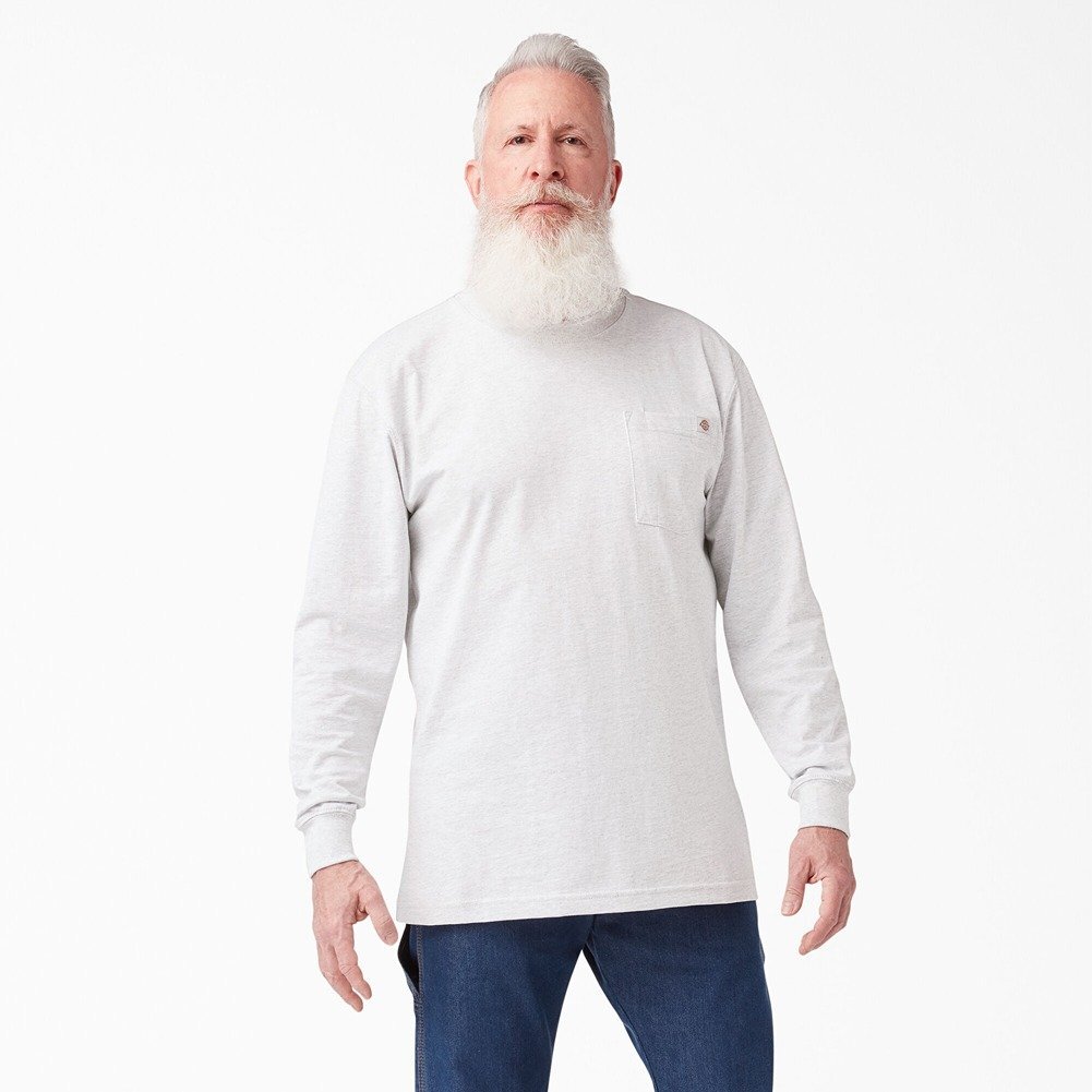 Dickies Men's T-Shirt Heavyweight Pocket Long Sleeve Relaxed Fit T-Shirt gallery