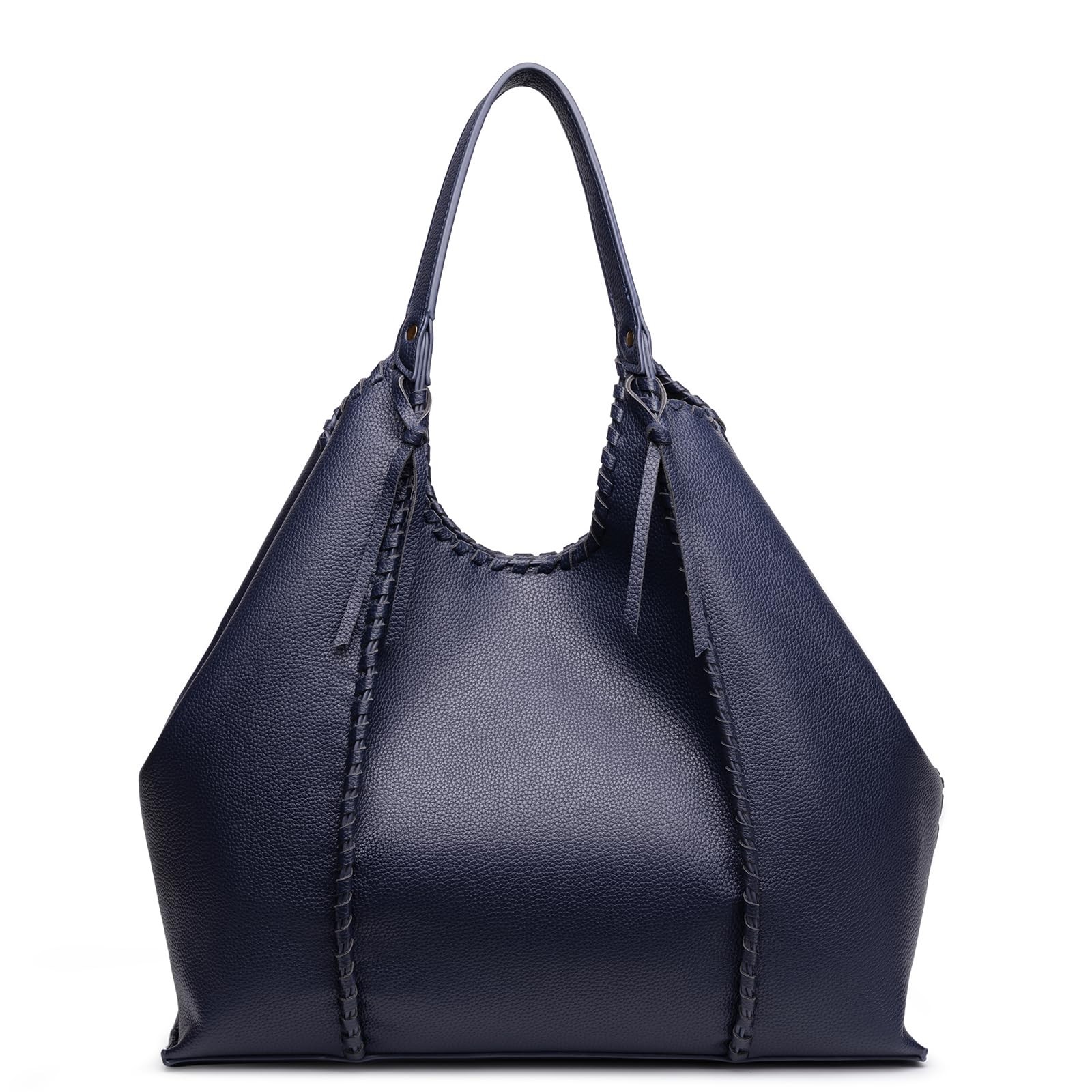 Leather Tote Bag for Women Large Laptop Business Work Handbag Women's Shoulde... gallery