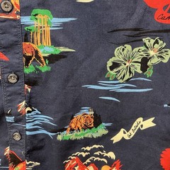 Eddie Bauer Men’s Small Camp Life Classic Fit Button Down Shirt Cotton summer