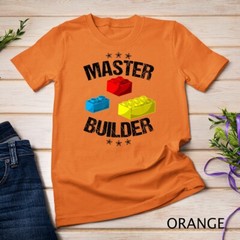 Cool Master Builder Funny Building Blocks Gift Men Women Premium Unisex T-shirt