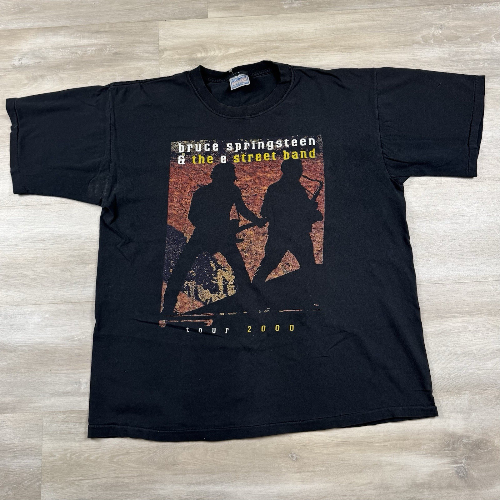 Vintage Bruce Springsteen And The E Street Band Tour 2000 Music t-shirt Mens XL gallery