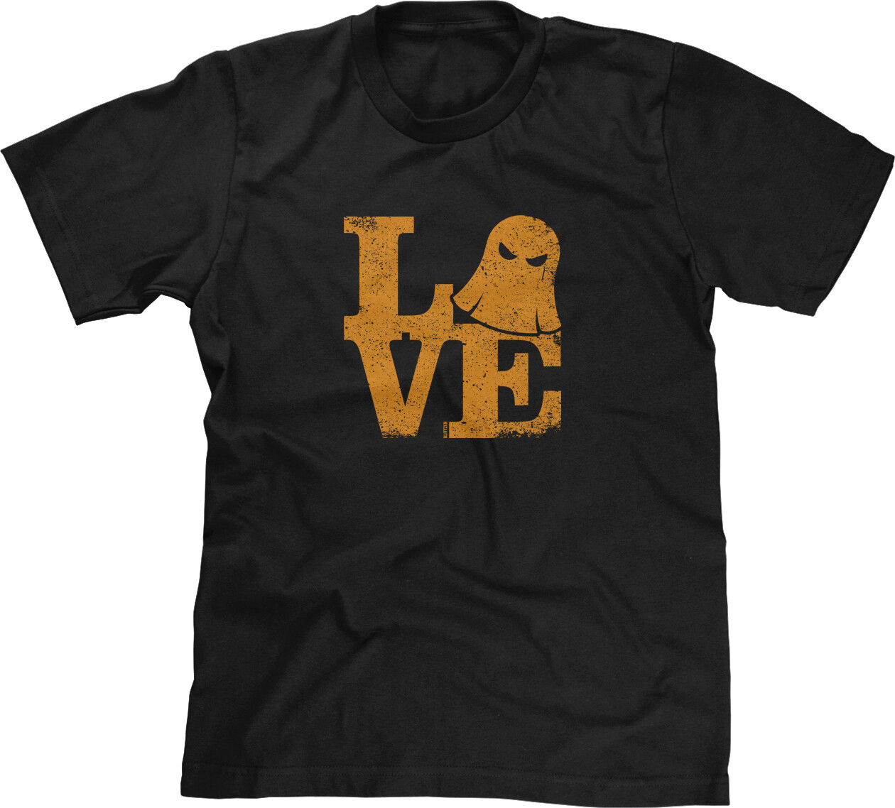 Love Halloween Ghost Party Parade Costume Holiday Work Appropriate Mens Tee