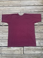 Vintage Double Face Reversible Shirt Men’s XL Burgundy & Heather Gray Blank New
