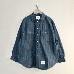 WTAPS Broadcloth Black Watch Check Shirt In Green Men’s (3) Large
