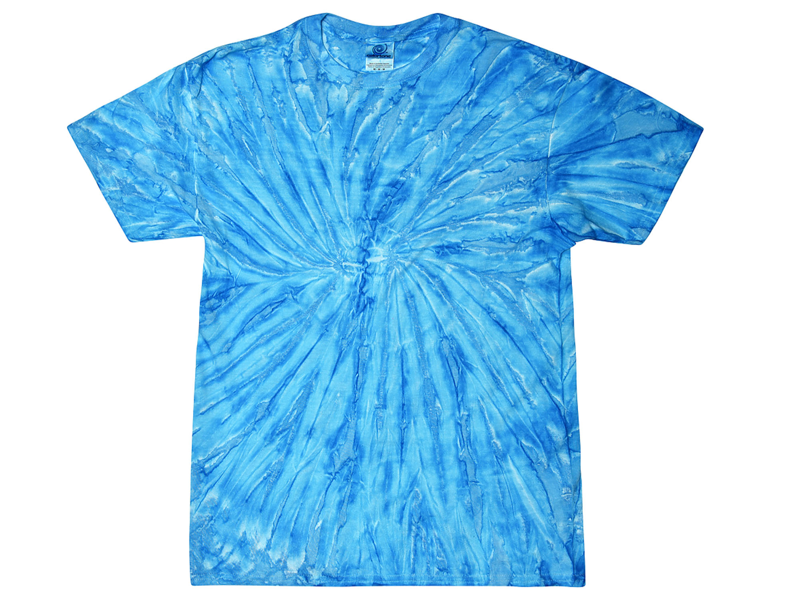 Vibrant Multicolor Tie Dye T-Shirts Adult & Kids 100% Cotton Colortone gallery