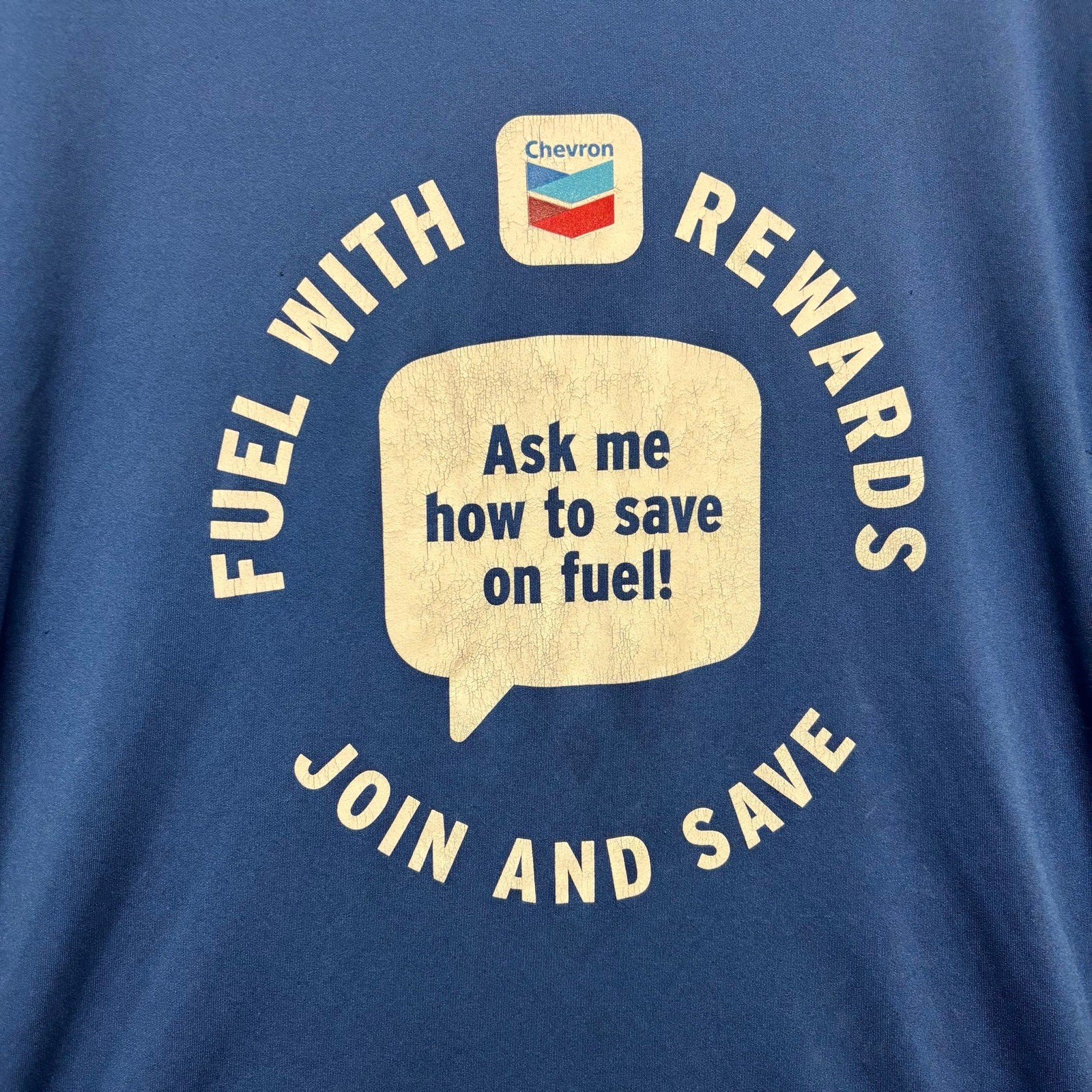Sport-Tek Chevron Fuel Rewards Graphic Performance Tee 2XL Blue gallery