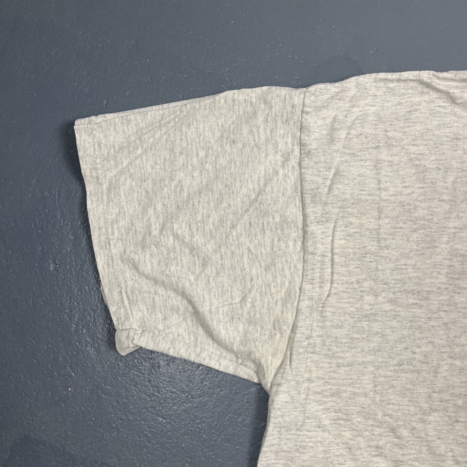 Vintage 90s Bottle Nosed Dolphin Sea World Tshirt Grey 2XL THRASHED VTG Animals gallery