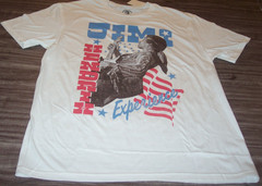 JIMI HENDRIX EXPERIENCE Star Spangled Banner USA Flag T-Shirt MENS LARGE NEW