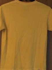 Muddy Waters – 100% Pure Electric Blues -Yellow – S/M – Pre made Distressed Look