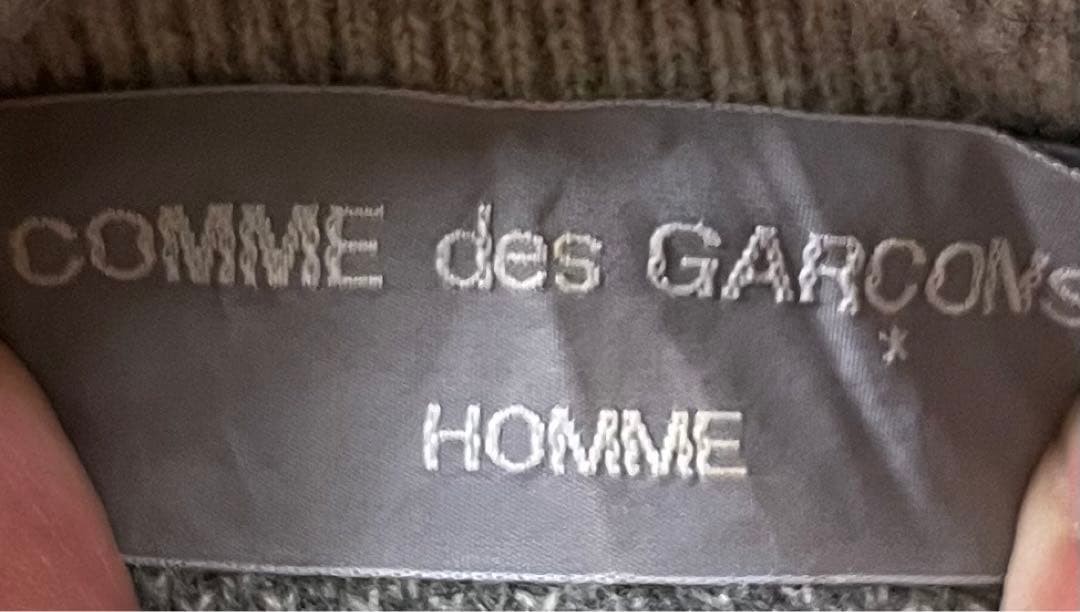 Comme des Garçons Homme Knit Turtleneck Argyle Wool/Nylon 80s/90s Used gallery