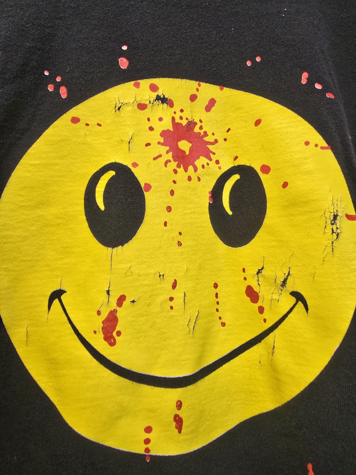 Headshot Smiley Face Breakthrough T-shirt M Gildan gallery