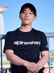 Alpinestars ASTARS Linear Wordmark 2.0 CSF Tee T-Shirt Black/White