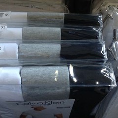 Calvin Klein Classic Crew or V Neck Tees S M L XL Blues Greens Gray Black White