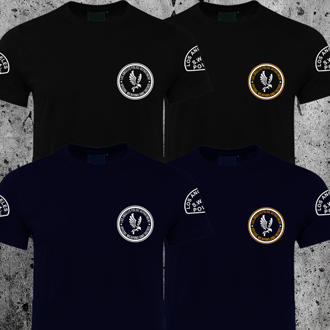 SWAT Reboot LAPD Los Angeles Police Dep TV Series T-Shirt Sleeves gallery
