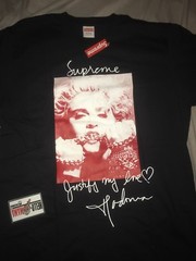 Supreme FW 18 – Madonna Tee – Black – Size Medium- Week 0- IN HAND!
