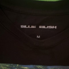 Billie Eilish NYC Black Graphic Print Crew Neck T-Shirt M Organic Authentic 💯