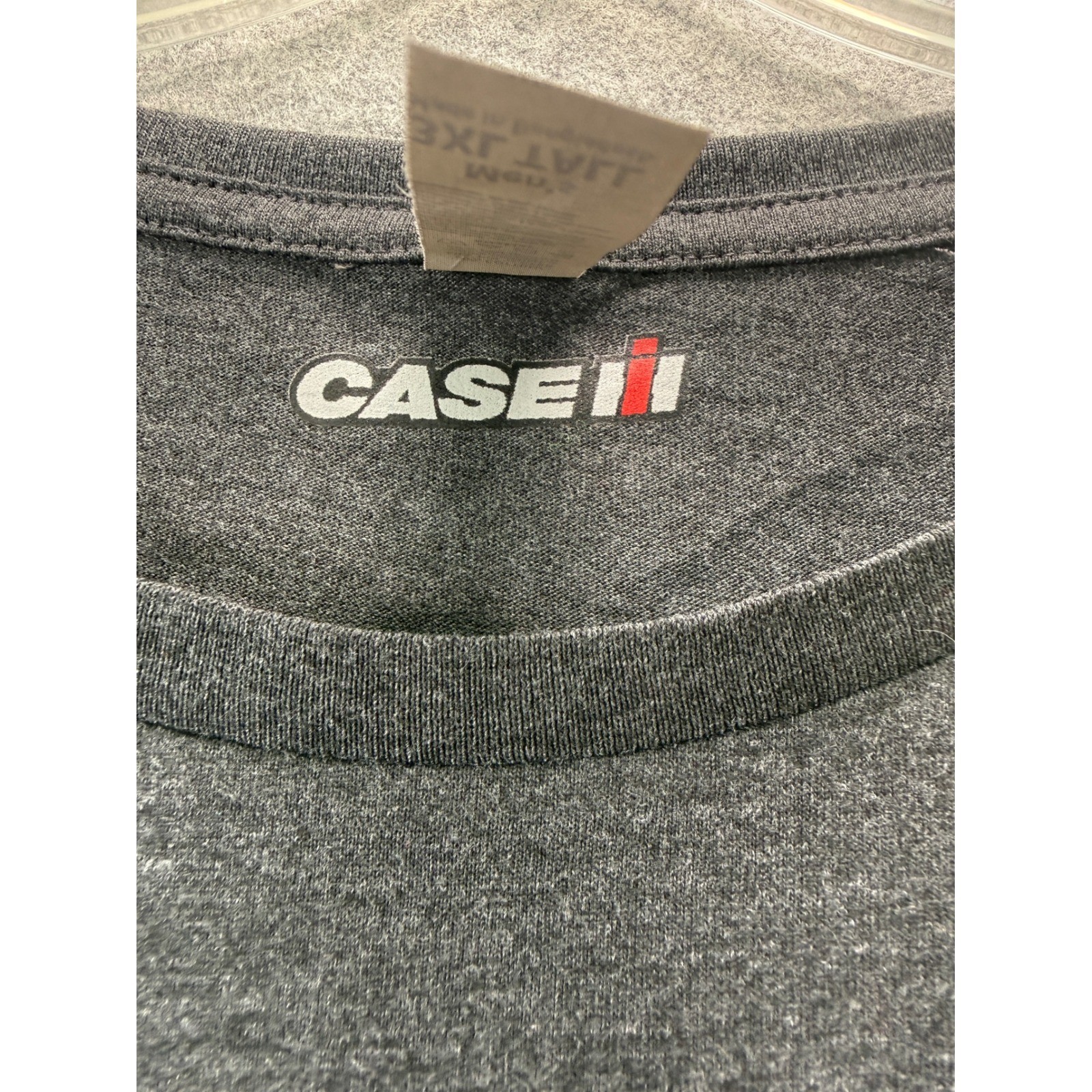 Case IH Farmall Tractor T-Shirt Mens 3XL Tall Gray Graphic Short Sleeve Tee gallery