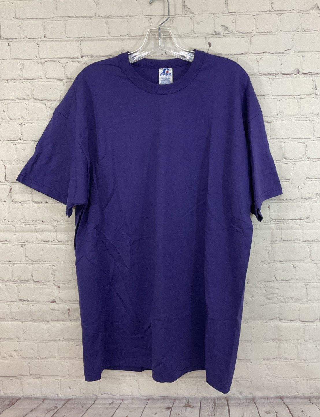 Russell Athletic 64030MK Adult's NuBlend Athletic T-Shirt Purple XL gallery