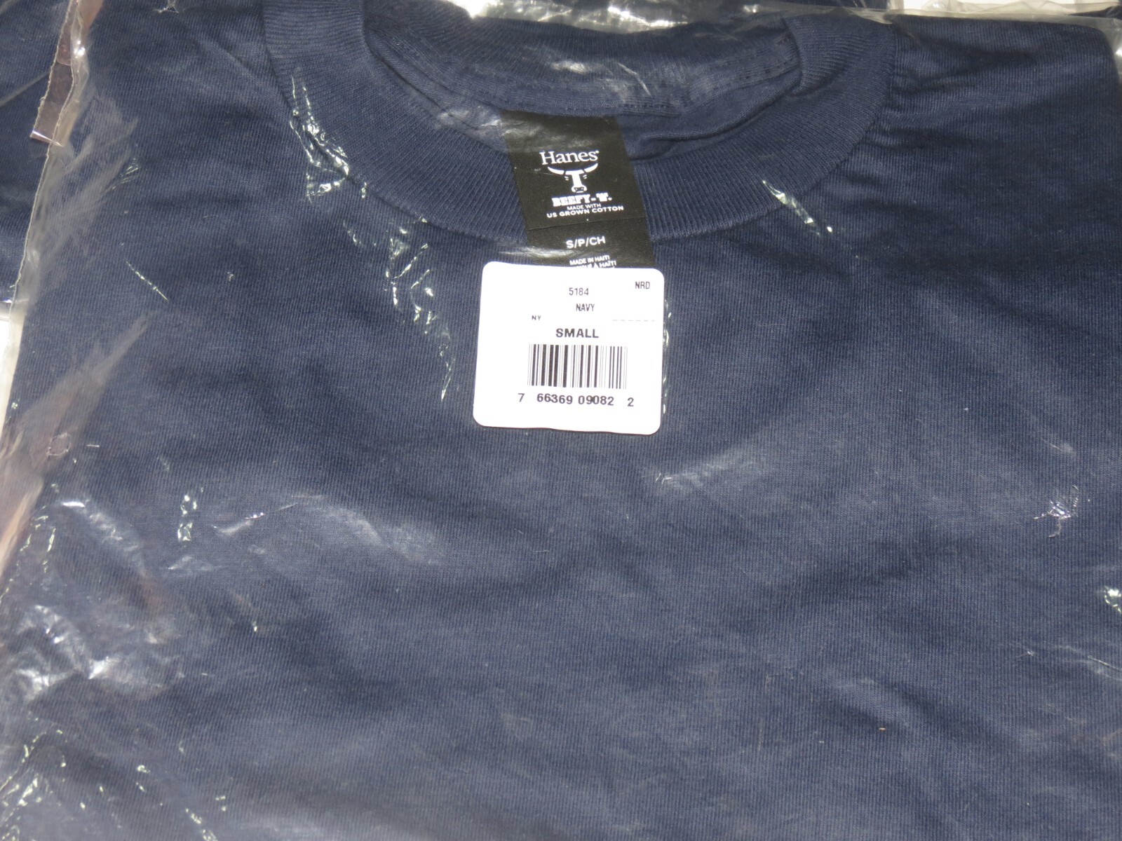 g6 Lot of 4 Hanes Mens Short Sleeve Beefy T Seamed 100% Cotton Crew Neck T-Shirt gallery