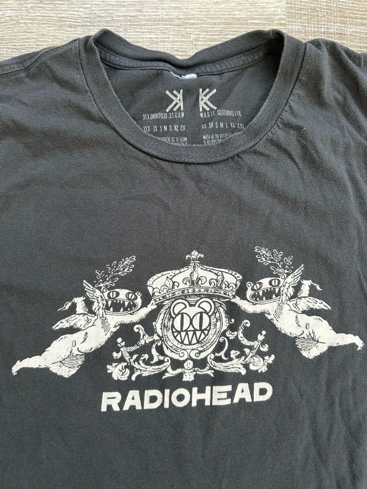 Radiohead Tour Band T Shirt 2018 North America Cities XXL Waste Crest Adult gallery