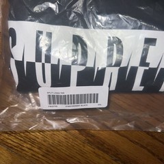 In-Hand Supreme Split Logo Tee Black Size: Extra Extra Large