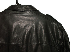 Men’s All Saints SECTION LEATHER SHIRT jacket overshirt XXL (ref88) £199.99!!!!!