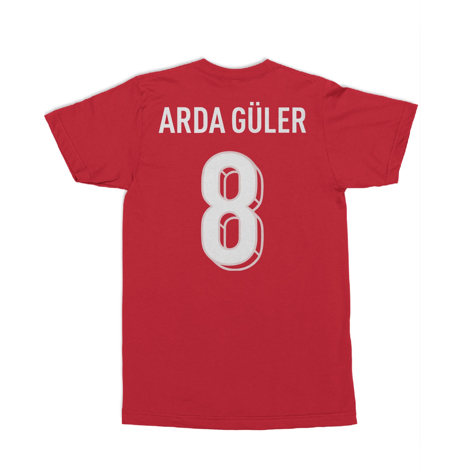 Turkiye Arda Guler 8 Soccer Inspired Jersey Style Unisex T-Shirt gallery