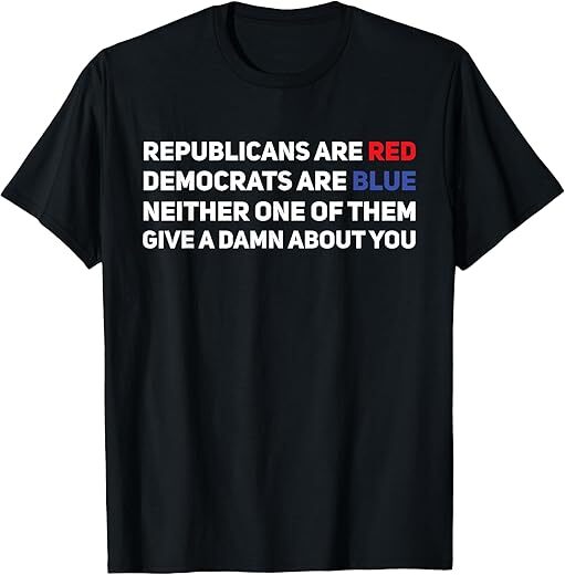 NEW LIMITED Anti Government Funny Libertarian Anti Gov Design Tee Size gallery