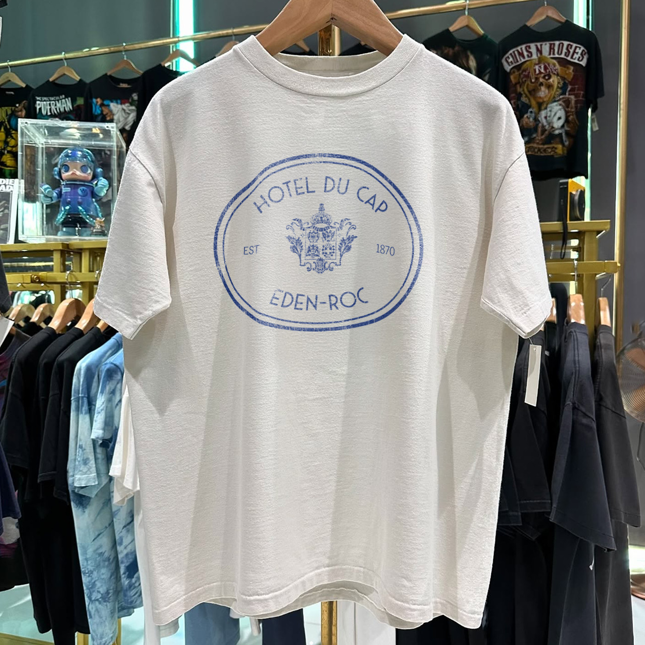 90s Du Cap Eden Rock Washed T-Shirt White L gallery