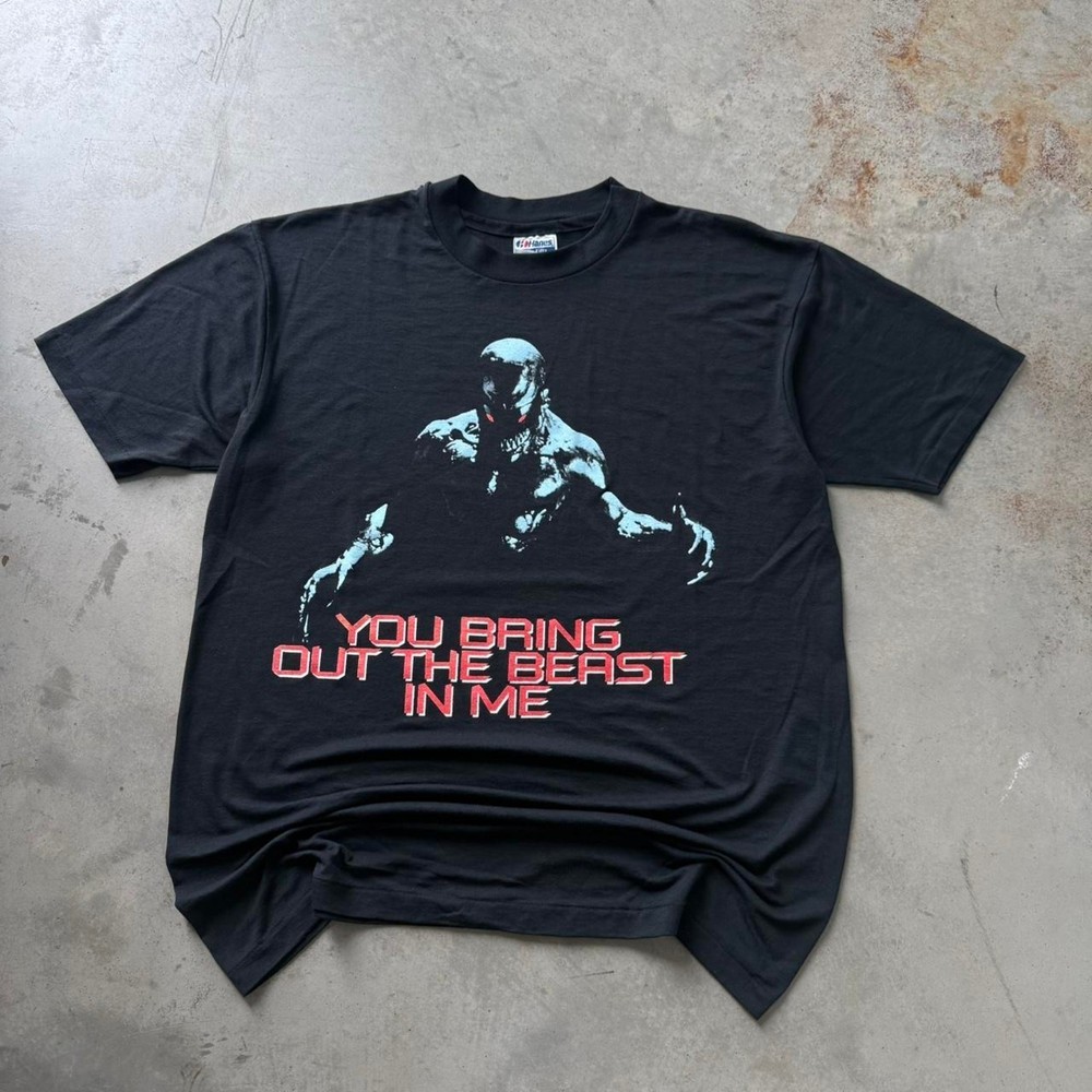 Vintage 90’s Split Second HBO Horror Sci-Fi Movie Promo Graphic T-shirt Size L