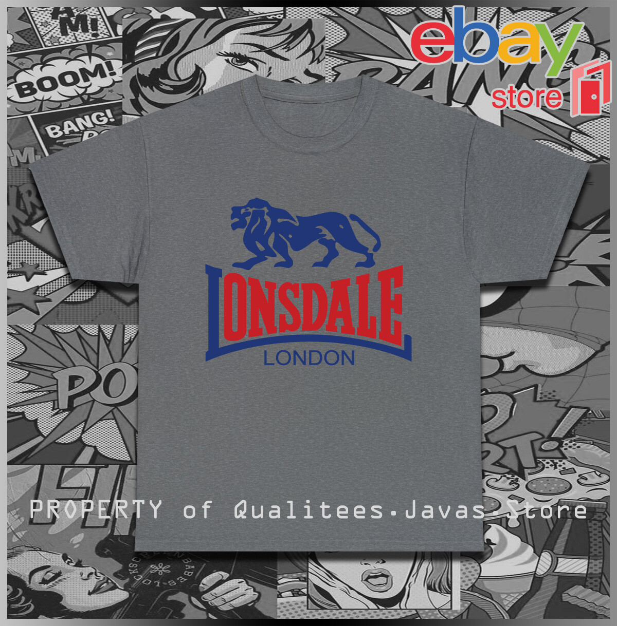 New Lonsdale London Logo Men's T-Shirt American Size S-5XL T-Shirt gallery