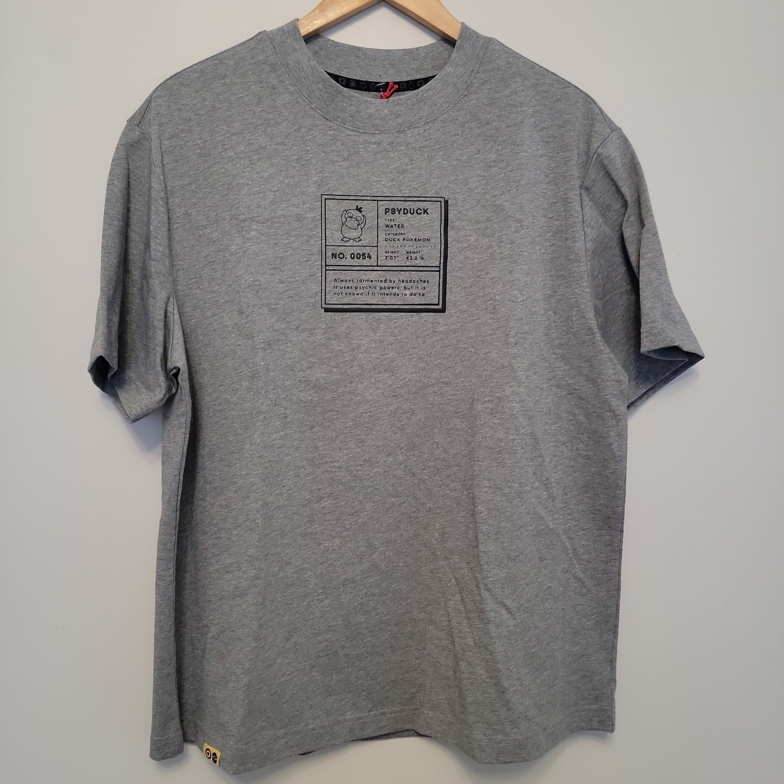Pokémon x Target Psyduck Adult Trainer Shirt Grey Sz Small gallery