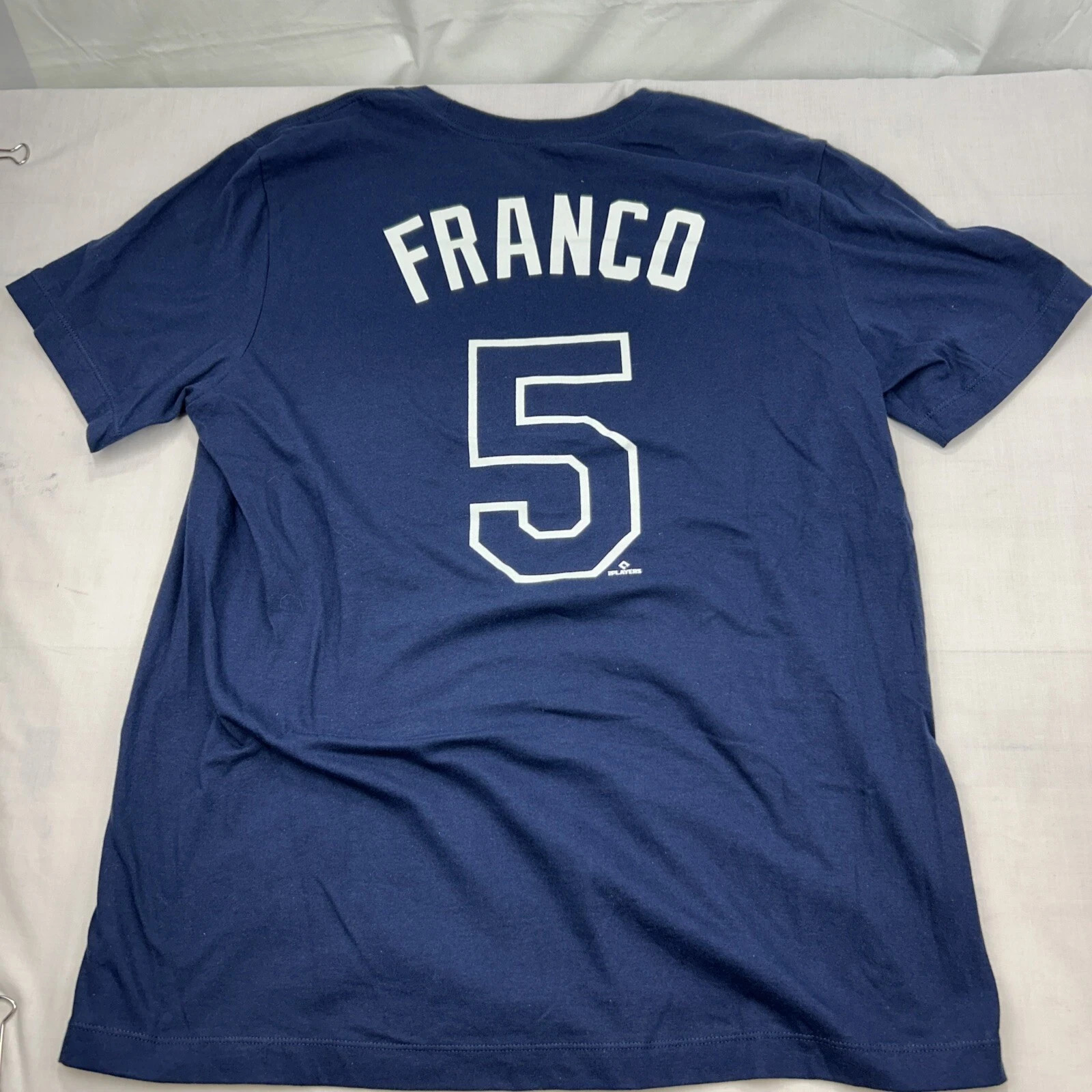 NW0T Nike MLB Tampa Bay Rays Wander Franco #5 MENS SZ 2XL N199-44B-RA3-000 gallery