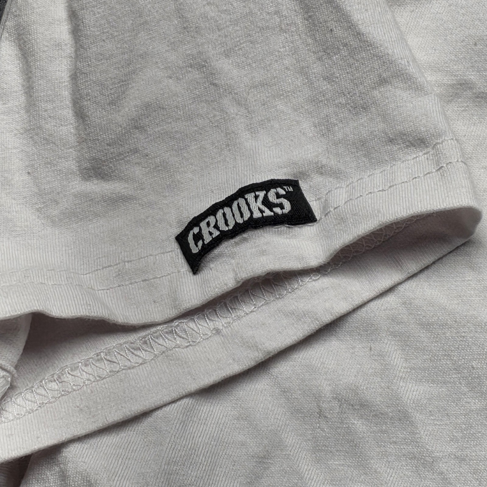 Death Row Records Crooks T Shirt White Graphic Men’s XXL Hip Hop gallery