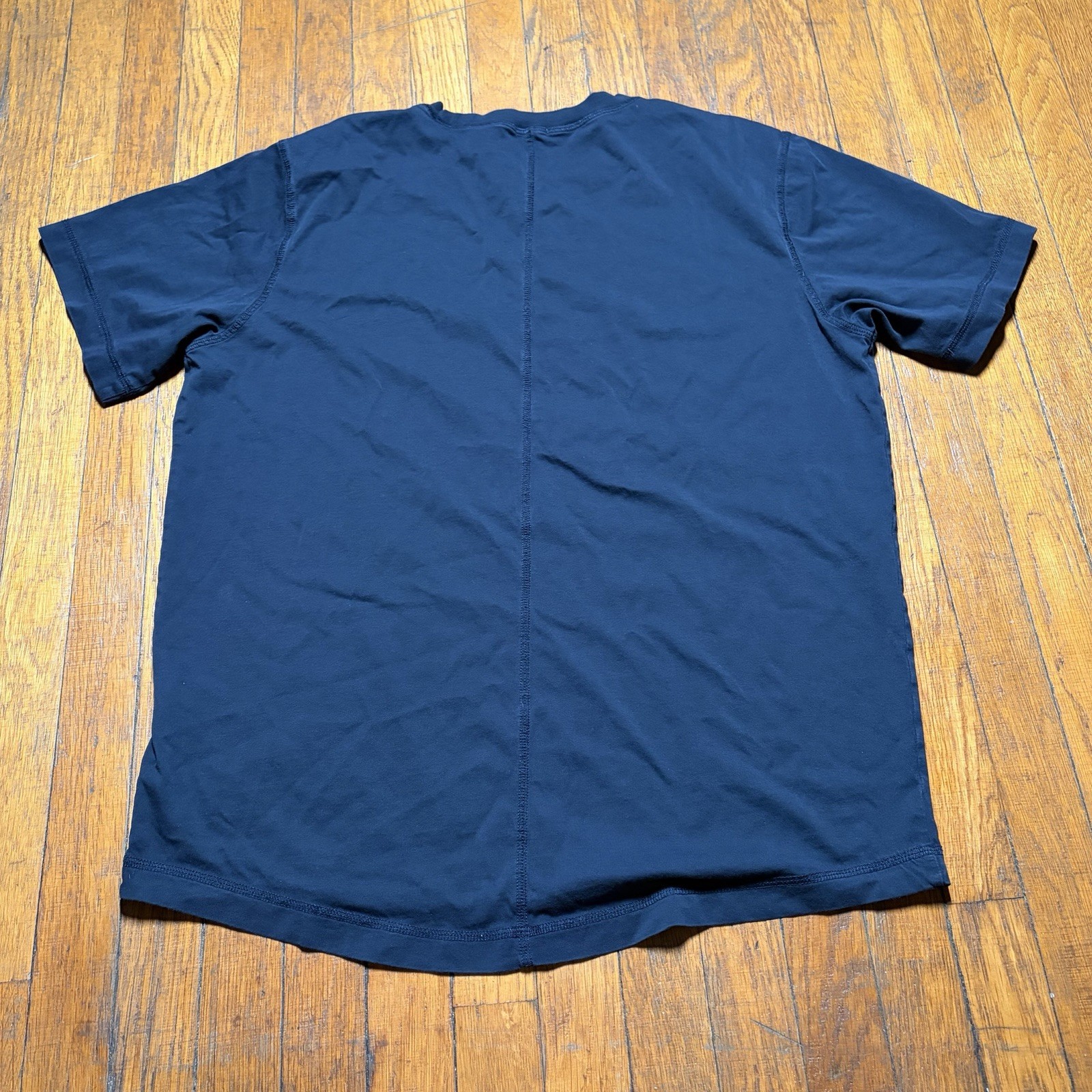 Son Of A Tailor 100% Supima Cotton T-Shirt Mens Size L Navy Blue Basic Essential gallery