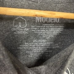 Modelo Men’s Gray Graphic Short Sleeve T-Shirt Cerveza 2XL