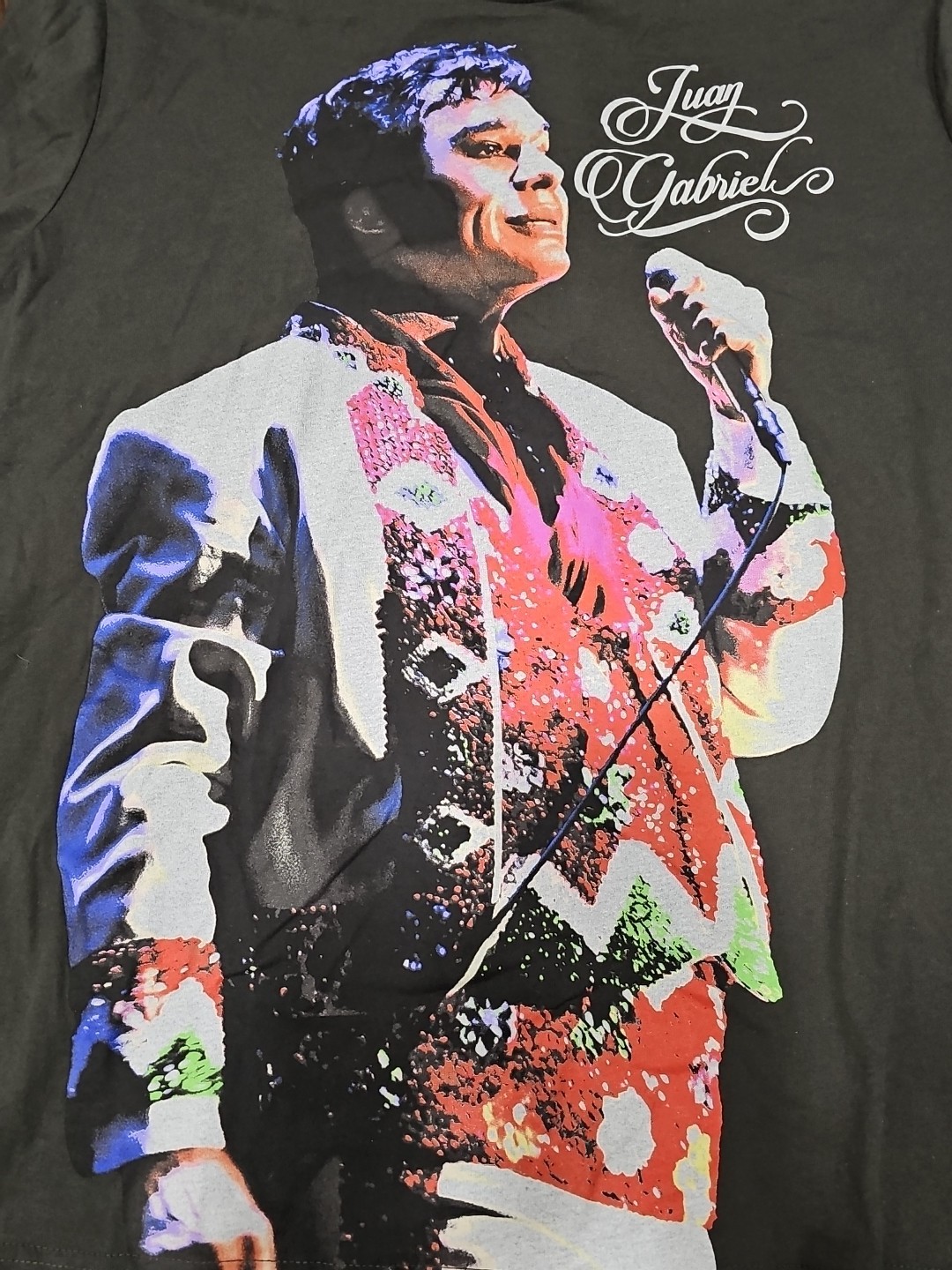 NEW UNISEX LATINO HERITAGE JUAN GABRIEL GRAPHIC TEE T-SHIRT SIZE L gallery