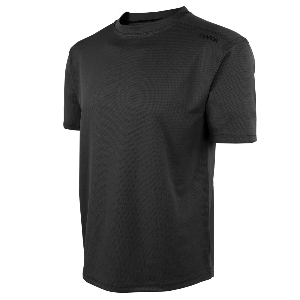 CONDOR MAXFORT QUICK DRYING UNDER ARMOUR SHIRT WORKOUT UNDERSHIRT - BLACK gallery