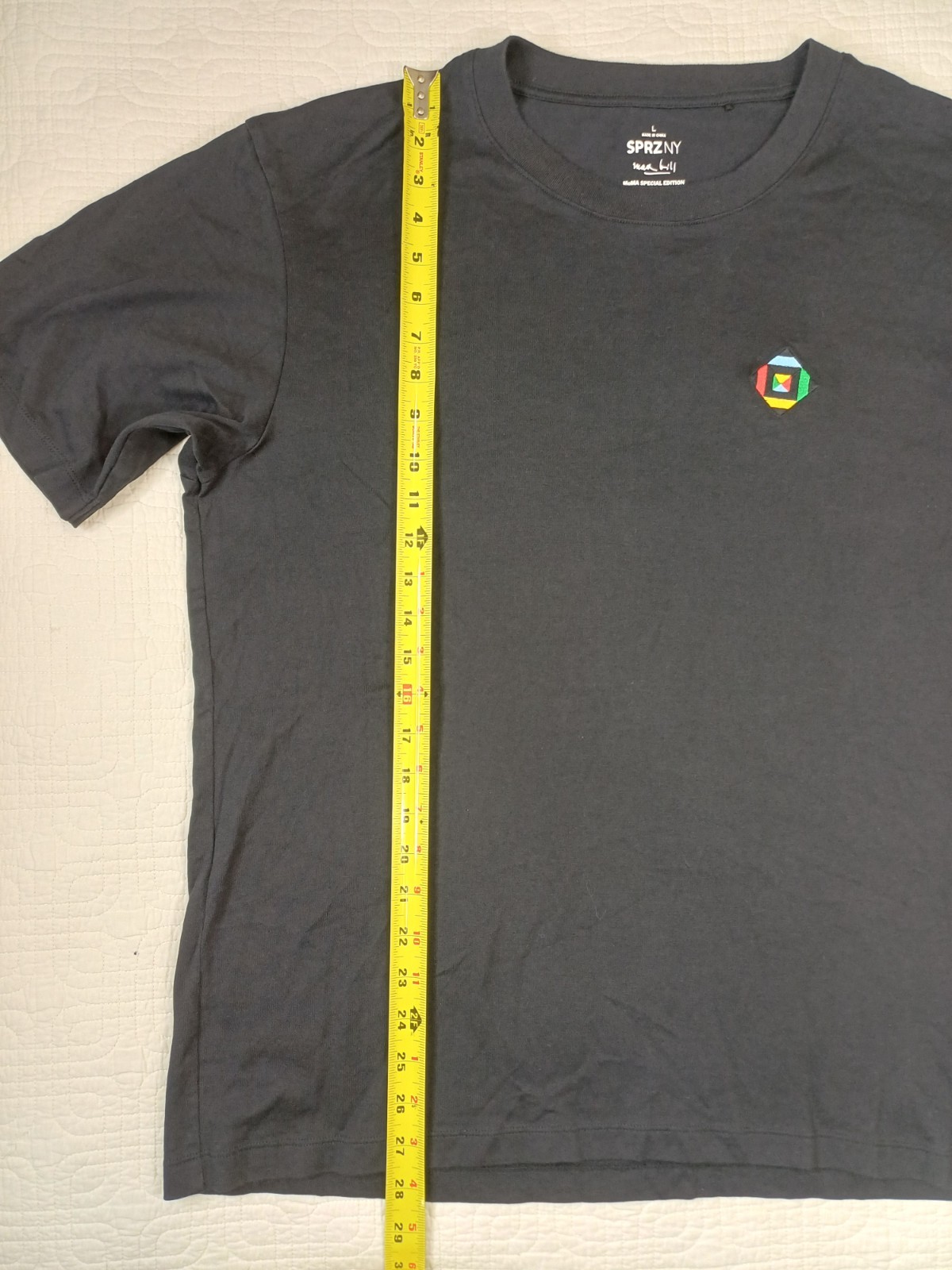 Uniqlo SPRZ NY MOMA Museum Of Modern Art MCM Designer Tee Large Black Mens EUC gallery