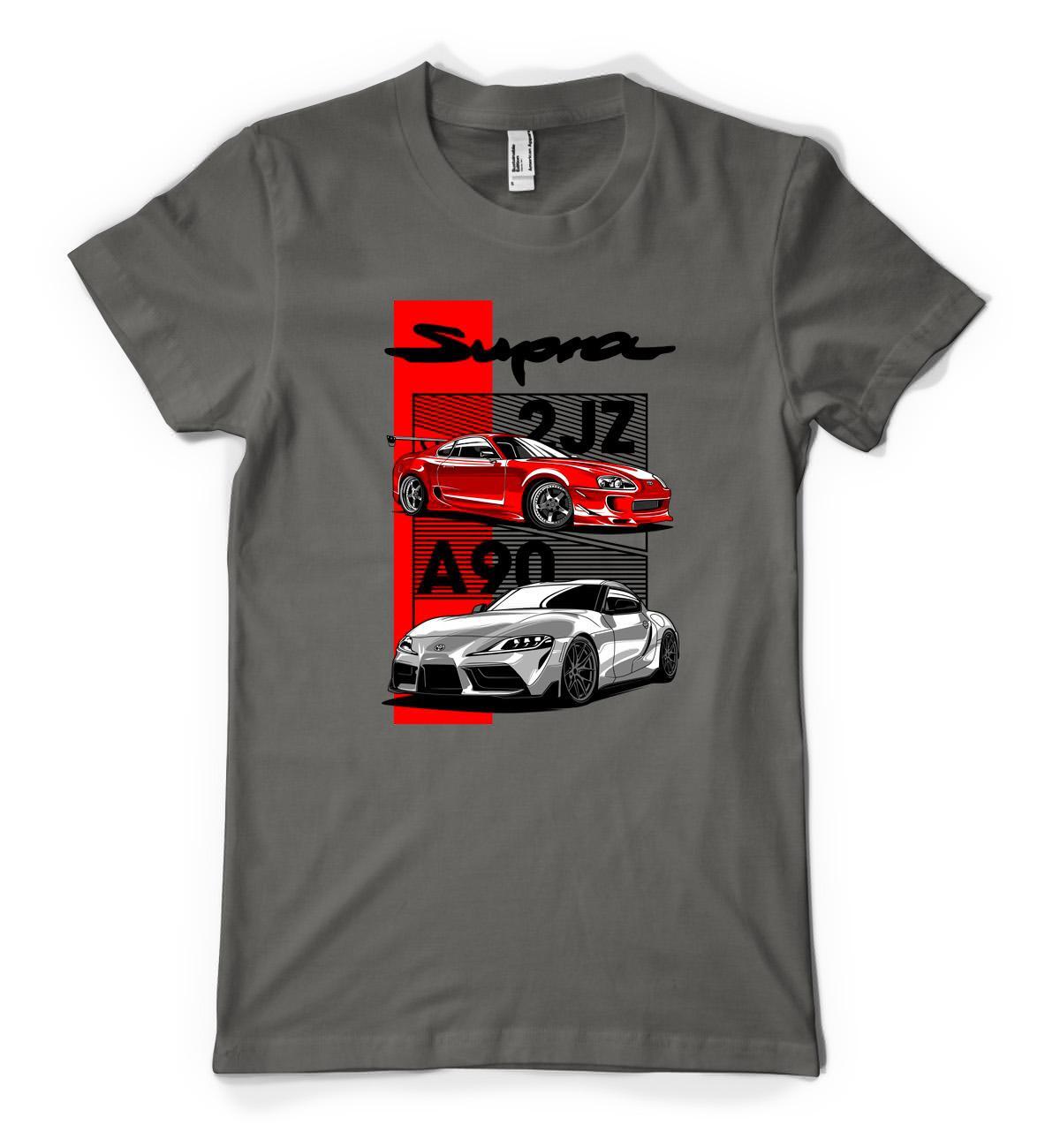 Japanese Supra Sportcar Classic Custom Car Personalised Unisex Adult T Shirt gallery