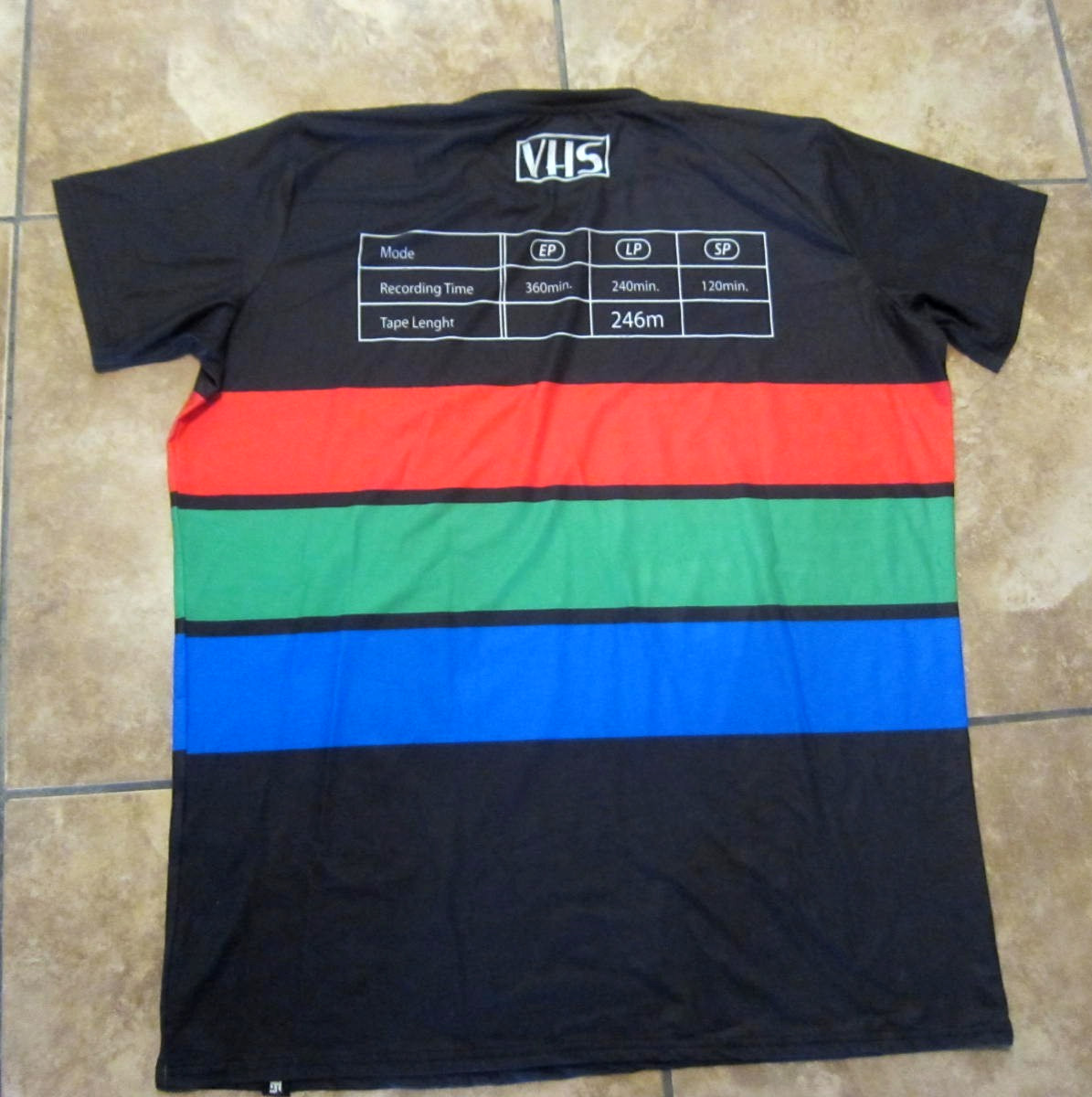 Hoodie Lab Videocassette HGX Multicolor T-Shirt Men's Size 3XL Double Sided gallery
