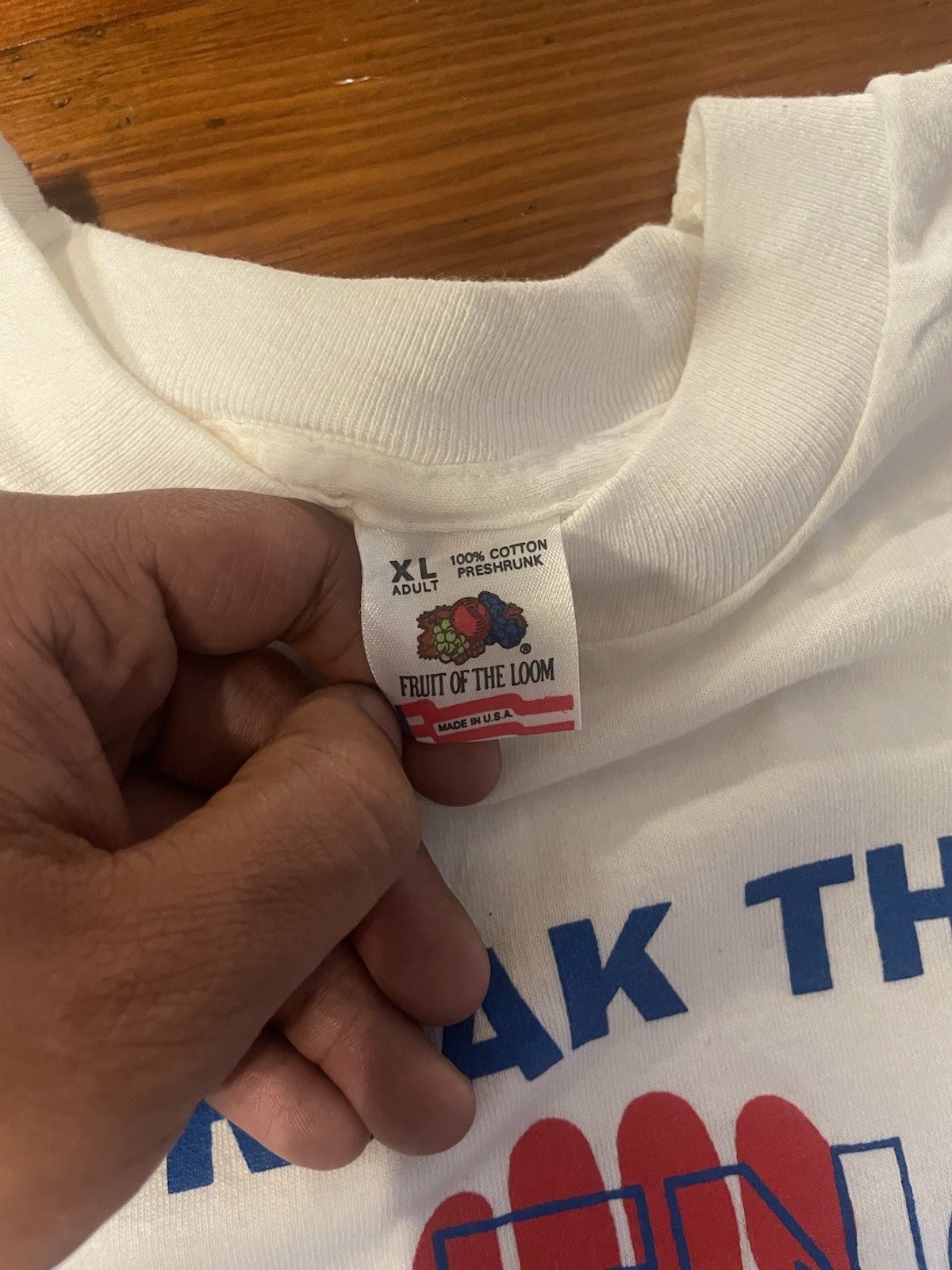 Vintage Break The Silence/Stop The Violence Shirt 90s Size Xl single stitch gallery