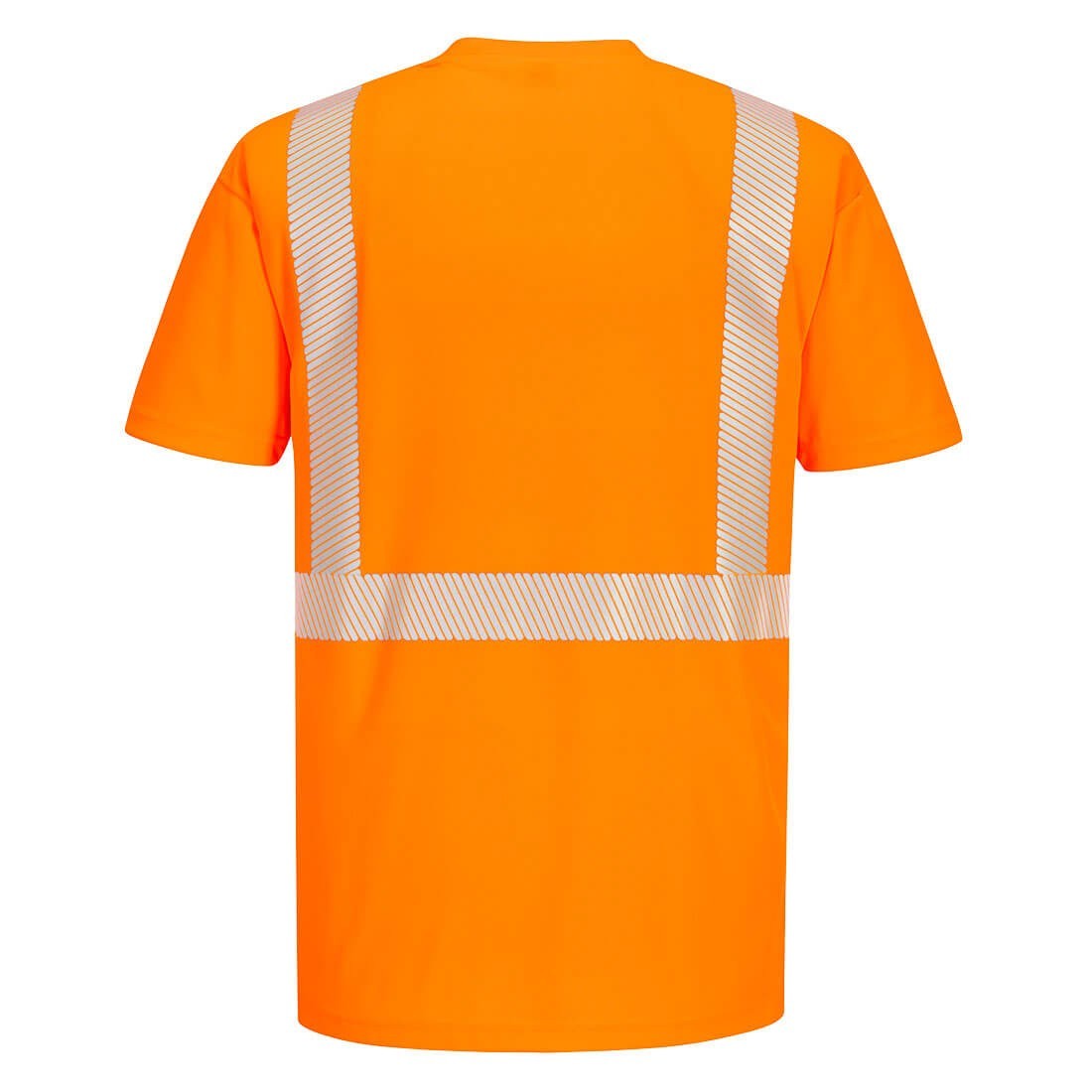 Portwest S194 - Hi-Vis Segmented Tape T-Shirt S/S ORANGE SIZES S M 4X* gallery
