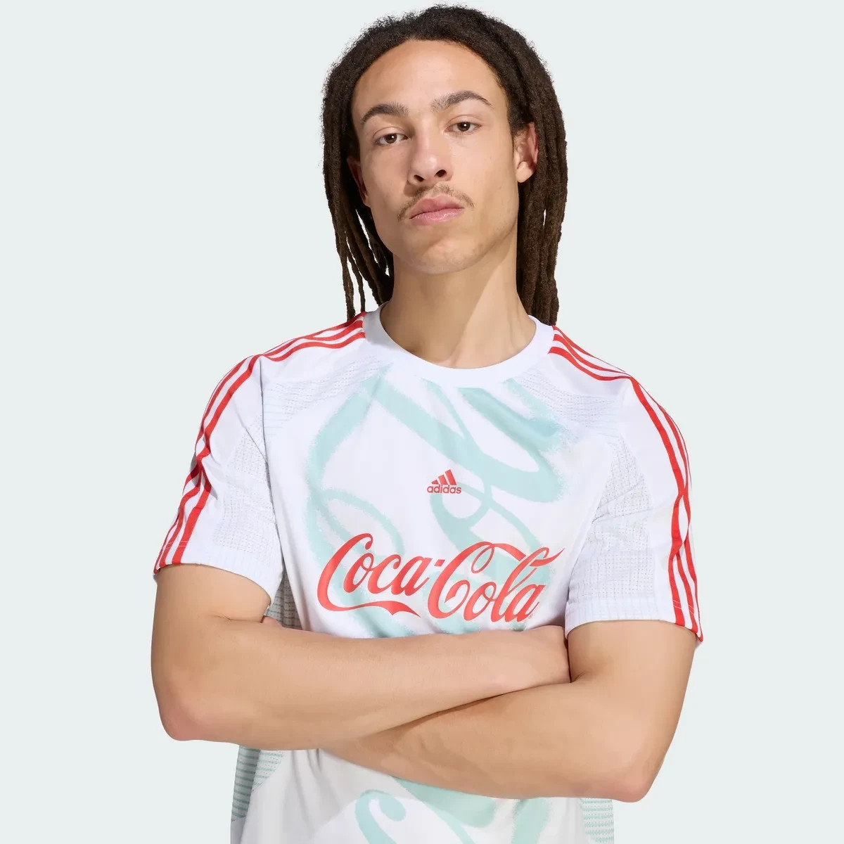 Adidas x Coca-Cola Teamgeist 26 Jersey KY2103 Men's T-shirts NEW gallery