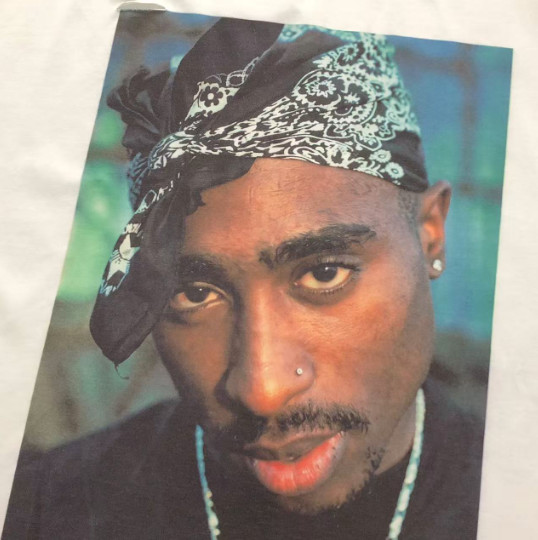 2Pac Legacy Oversized Graphic T-Shirt – White Streetwear Edition gallery