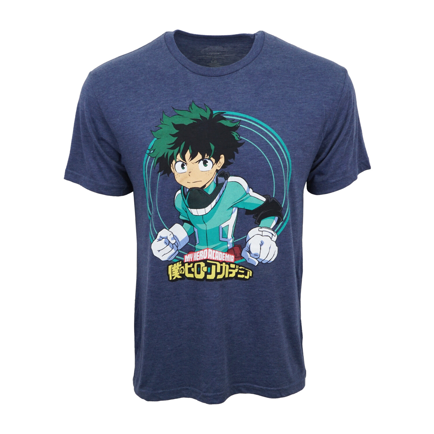 MY HERO ACADEMIA T SHIRT OFFICIAL ITEM SPACE BLUE gallery