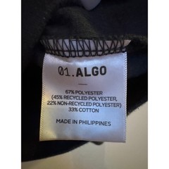 01.ALGO Shirt Mens Medium Gray Performance Baselayer Quick Dry Wicking Stretch M