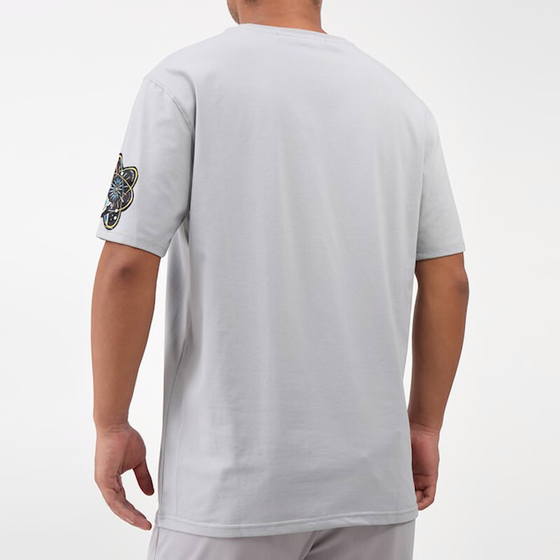 Hudson NASA T-Shirt The Meatball Space Big Patch T-shirt Short Sleeve Tee - Gray gallery