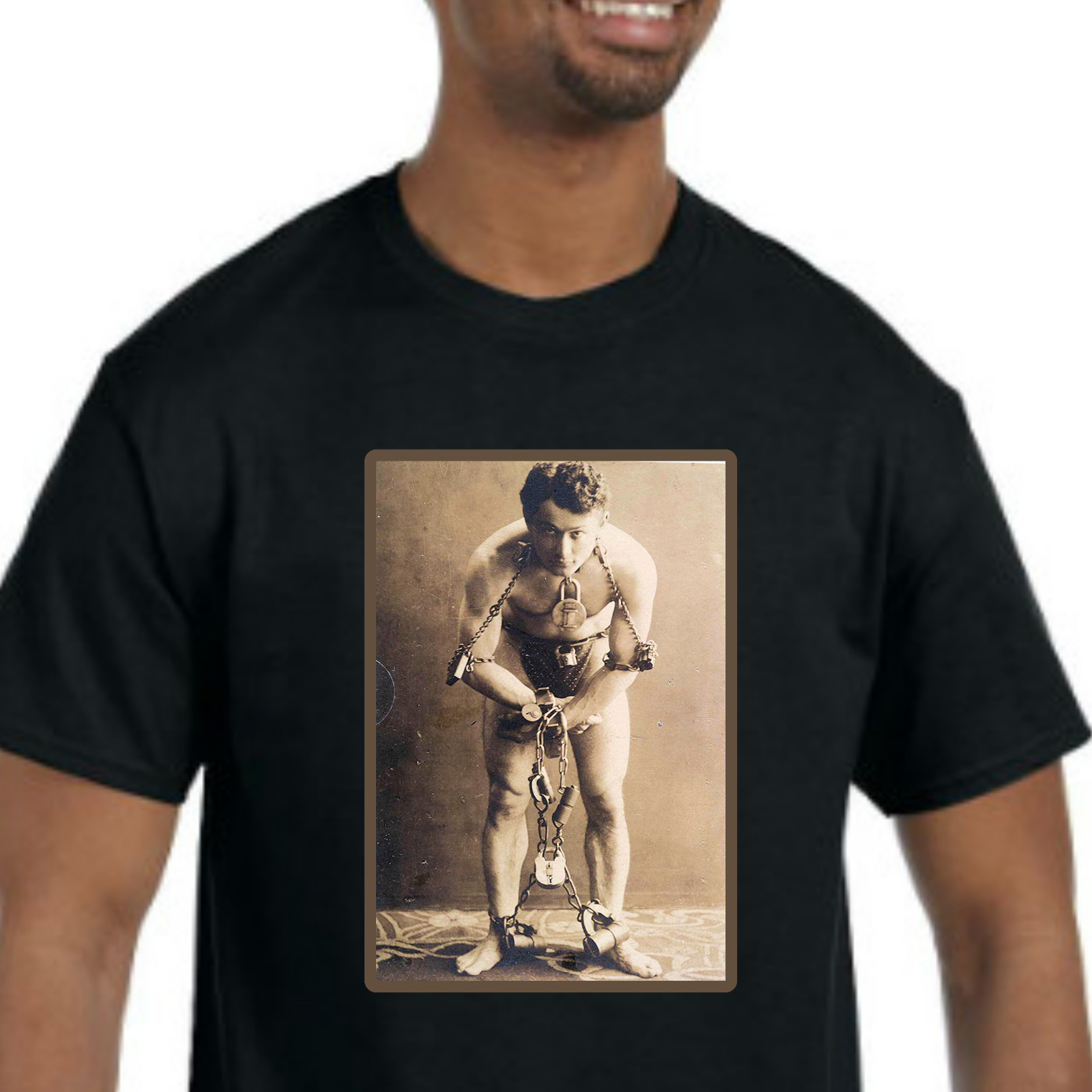 Harry Houdini T-Shirt NEW *Pick your color & size* magician escape artist gallery